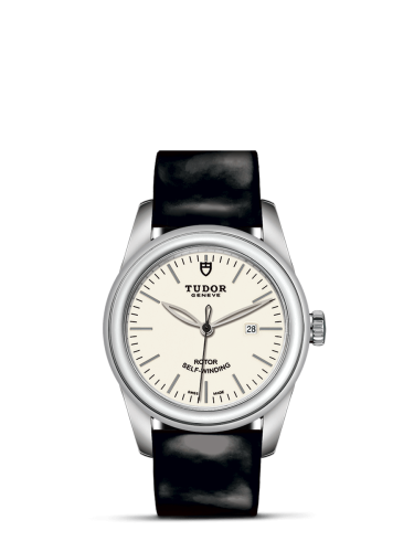 Tudor Glamour Date 31 Stainless Steel / Opaline / Strap 53000-0085