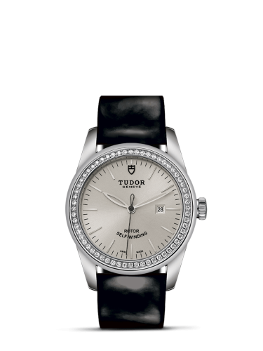 Tudor Glamour Date 31 Stainless Steel / Diamond / Silver / Strap 53020-0052