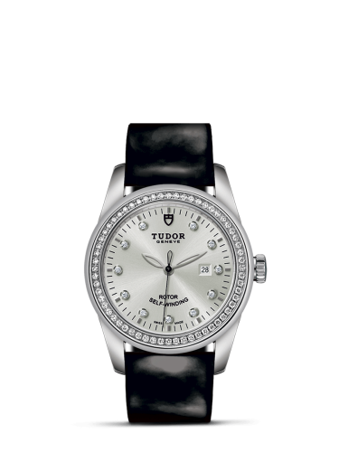 Tudor Glamour Date 31 Stainless Steel / Diamond / Silver-Diamond / Strap 53020-0053