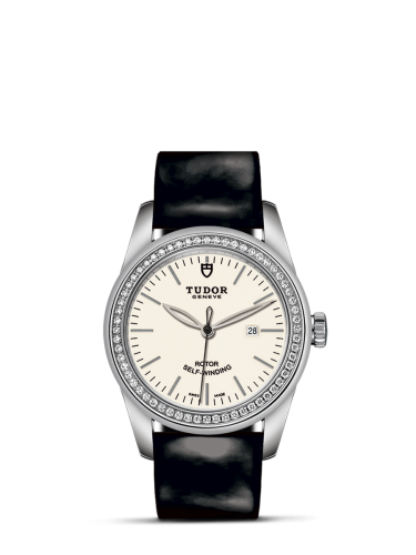 Tudor Glamour Date 31 Stainless Steel / Diamond / Opaline / Strap 53020-0079