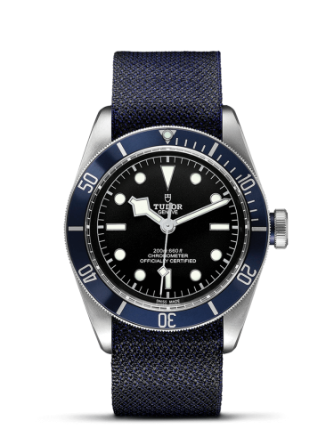 Tudor Heritage Black Bay Blue Manufacture / Fabric 79230B-0006
