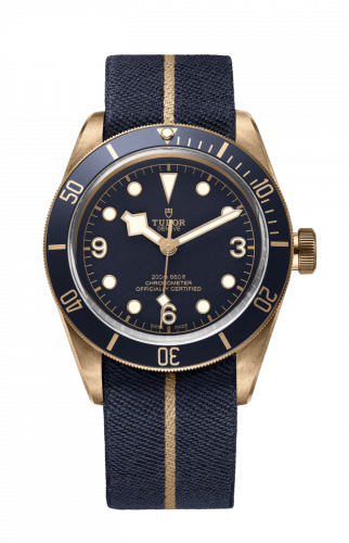Tudor Heritage Black Bay Bronze / Bucherer Blue / Fabric 79250BB-0001