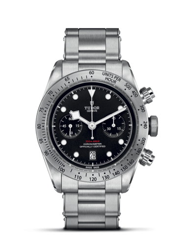 Tudor Heritage Black Bay Black Chronograph / Bracelet 79350-0004