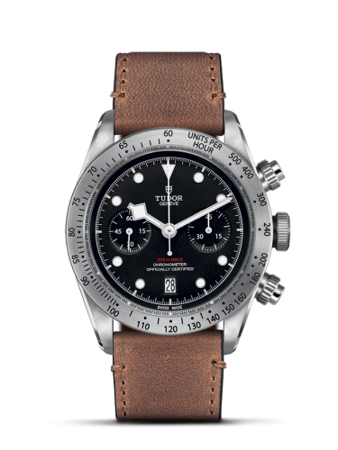 Tudor Heritage Black Bay Black Chronograph / Strap 79350-0005