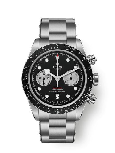 Tudor Heritage Black Bay Chronograph Inverted Panda / Bracelet 79360N-0001