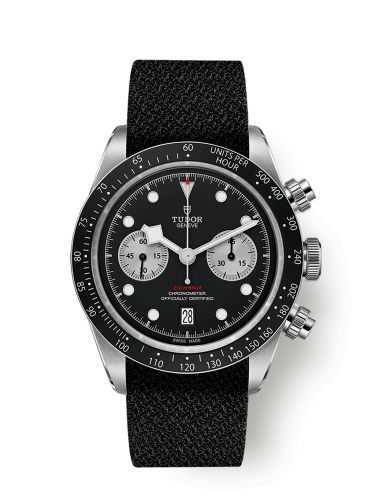 Tudor Heritage Black Bay Chronograph Inverted Panda / Fabric 79360N-0007