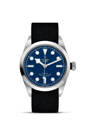 Tudor Heritage Black Bay 36 Stainless Steel / Blue / Fabric 79500-0011
