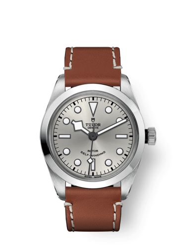 Tudor Heritage Black Bay 36 Stainless Steel / Silver / Brown Leather 79500-0016