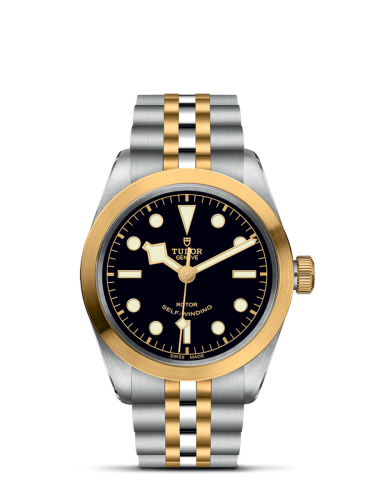 Tudor Heritage Black Bay 36 S&G / Black / Bracelet 79503-0001