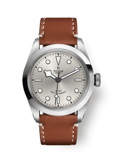 Tudor Heritage Black Bay 41 Silver / Brown Leather 79540-0013