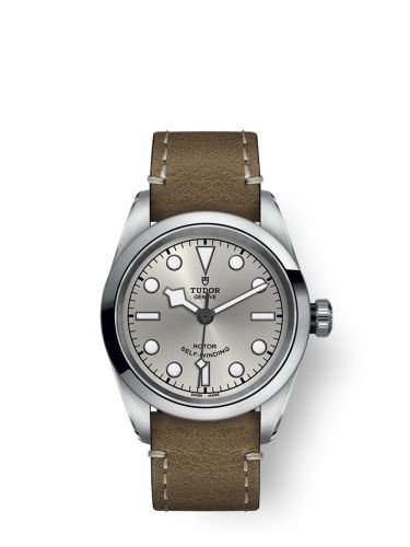 Tudor Heritage Black Bay 32 Stainless Steel / Silver / Beige Leather 79580-0009