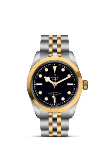 Tudor Heritage Black Bay 32 S&G / Black / Bracelet 79583-0001
