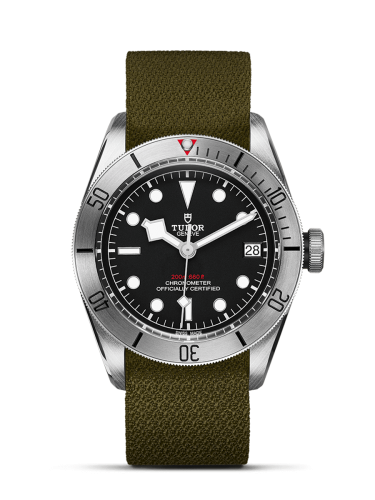 Tudor Heritage Black Bay Steel Manufacture / Fabric 79730-0004