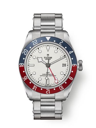 Tudor Black Bay GMT Stainless Steel / White / Bracelet 79830RB-0010