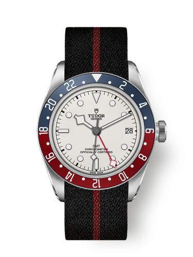Tudor Black Bay GMT Stainless Steel / White / Fabric 79830RB-0012