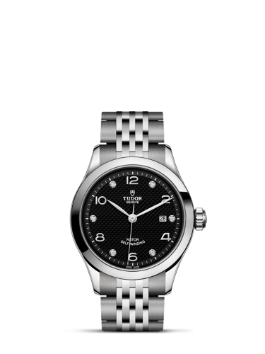 Tudor 1926 28 Stainless Steel / Black - Diamond 91350-0004