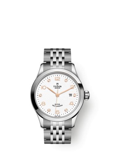 Tudor 1926 28 Stainless Steel / White - Diamond 91350-0013