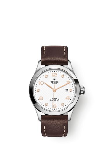 Tudor 1926 28 Stainless Steel / White - Diamond / Strap 91350-0014