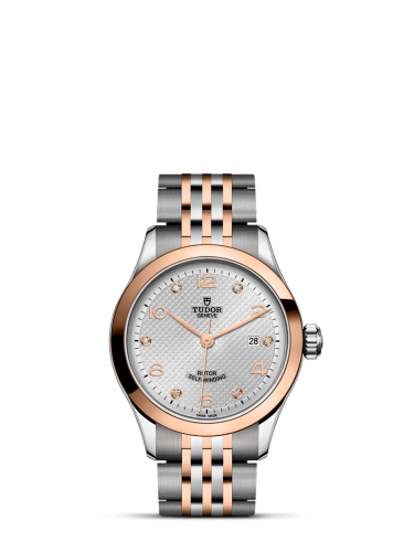 Tudor 1926 28 Stainless Steel / Rose Gold / Silver - Diamond 91351-0002