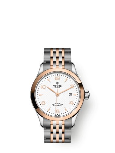 Tudor 1926 28 Stainless Steel / Rose Gold / White 91351-0009