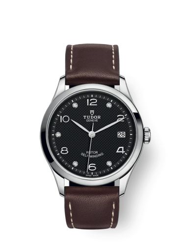 Tudor 1926 36 Stainless Steel / Black - Diamond / Strap 91450-0009