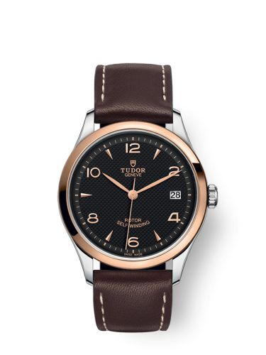 Tudor 1926 36 Stainless Steel / Rose Gold / Black / Strap 91451-0007