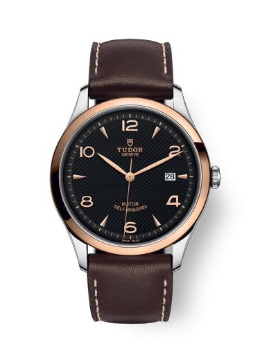 Tudor 1926 41 Stainless Steel / Rose Gold / Black / Strap 91651-0007