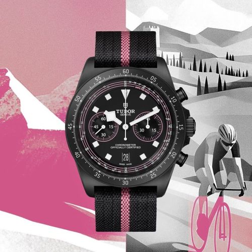 Tudor Pelagos FXD Chrono Pink / Giro d'Italia M25827KNRS-0002