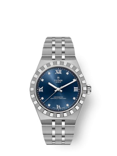 Tudor Royal Day-Date 30 Stainless Steel / Blue Diamond M2830A1A0-0001