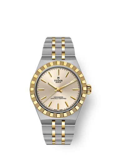 Tudor Royal Day-Date 30 Stainless Steel - Yellow Gold / Ivory M2830A1A3-0003