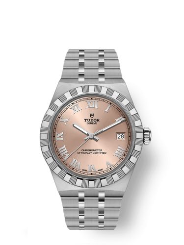 Tudor Royal Day-Date 36 Stainless Steel / Salmon Roman M2836C1A0-0105
