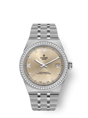 Tudor Royal Day-Date 36 Stainless Steel - Diamond / Ivory M2836C1S0-0001