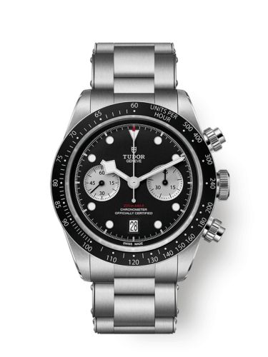 Tudor Heritage Black Bay Chronograph Inverted Panda / Bracelet M79360N-0011