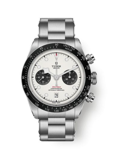 Tudor Heritage Black Bay Chronograph Panda / Bracelet M79360N-0012