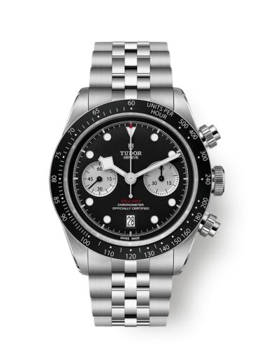 Tudor Heritage Black Bay Chronograph Inverted Panda / Bracelet M79360N-0013