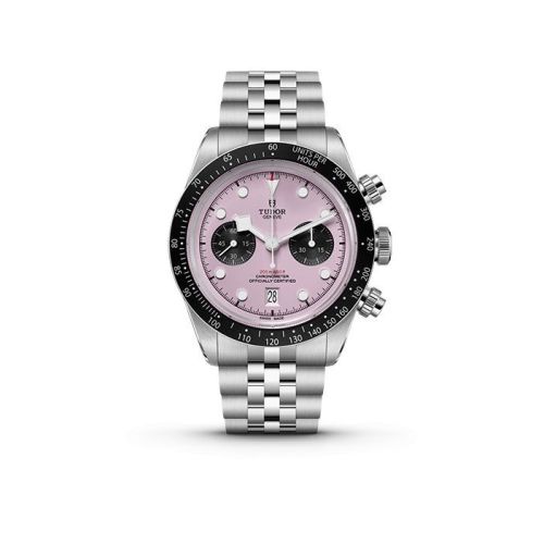 Tudor Heritage Black Bay Chronograph Pink M79360N-0019