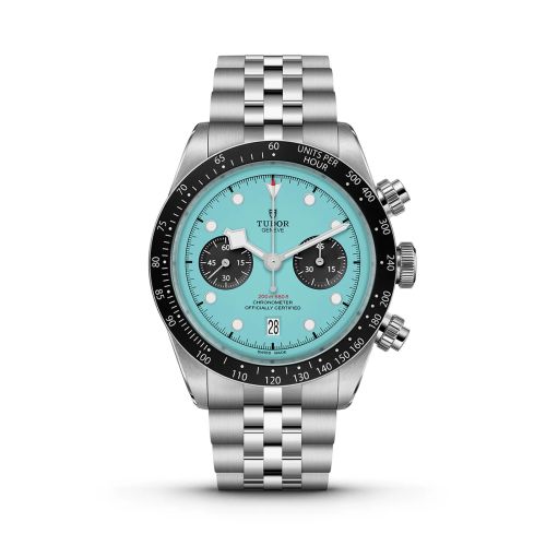 Tudor Heritage Black Bay Chronograph Flamingo Blue M79360N-0024