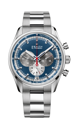 Zenith El Primero Chronomaster 42 Stainless Steel / Blue / Bracelet 03.2040.400/53.M2040
