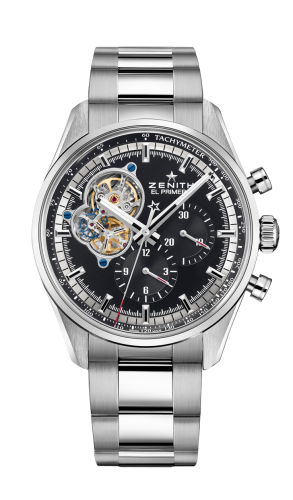 Zenith El Primero Chronomaster Open Stainless Steel / Black / Bracelet 03.2040.4061/21.M2040
