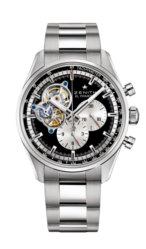 Zenith El Primero Chronomaster Open Stainless Steel / Black / Bracelet 03.2042.4061/21.M2040