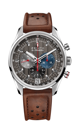 Zenith El Primero Chronomaster 42 Stainless Steel / Anthracite / Strap / Classic Cars 03.2046.400/25.C771