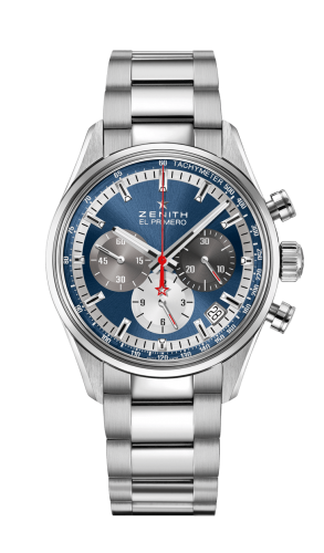 Zenith El Primero Chronomaster 38 Stainless Steel / Blue / Bracelet 03.2150.400/53.M2150