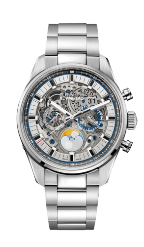 Zenith El Primero Chronomaster Grande Date Full Open Stainless Steel / Bracelet 03.2530.4047/78.M2530