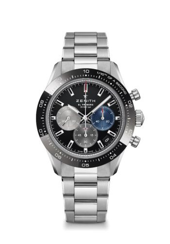 Zenith Chronomaster Sport Stainless Steel / Black / Bracelet 03.3100.3600/21.M3100