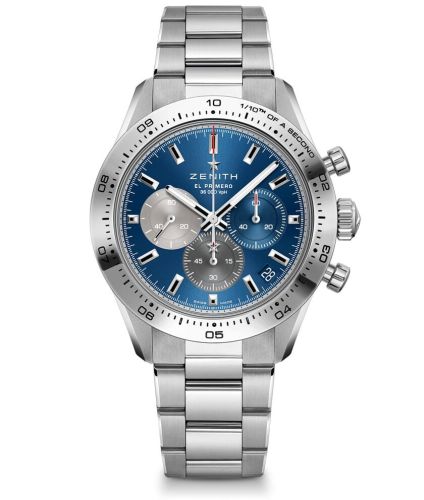 Zenith Chronomaster Sport Stainless Steel / Blue / Bracelet 03.3114.3600/51.M3100