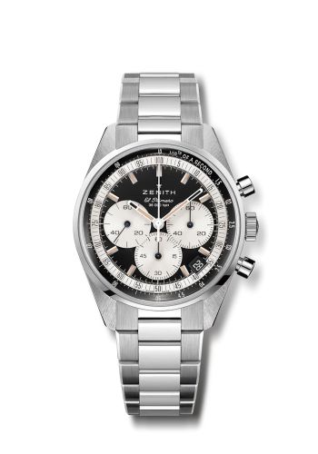 Zenith Chronomaster Original Stainless Steel / Black / Bracelet 03.3200.3600/21.M3200