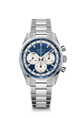 Zenith Chronomaster Original Stainless Steel / Blue / Bracelet / Boutique Edition 03.3200.3600/51.M3200