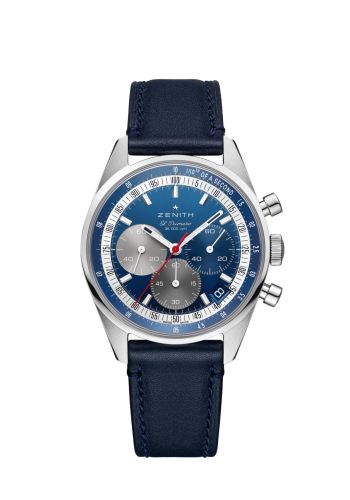 Zenith Chronomaster Original Stainless Steel / Blue 03.3200.3600/52.C910