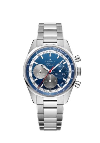 Zenith Chronomaster Original Stainless Steel / Blue / Bracelet 03.3200.3600/52.M3200