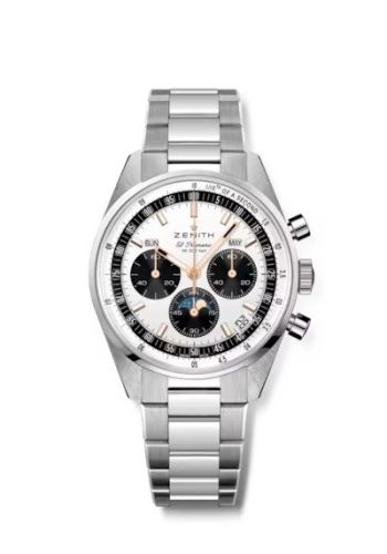 Zenith Chronomaster Original Triple Calendar Stainless Steel / Silver / Bracelet 03.3400.3610/38.M3200